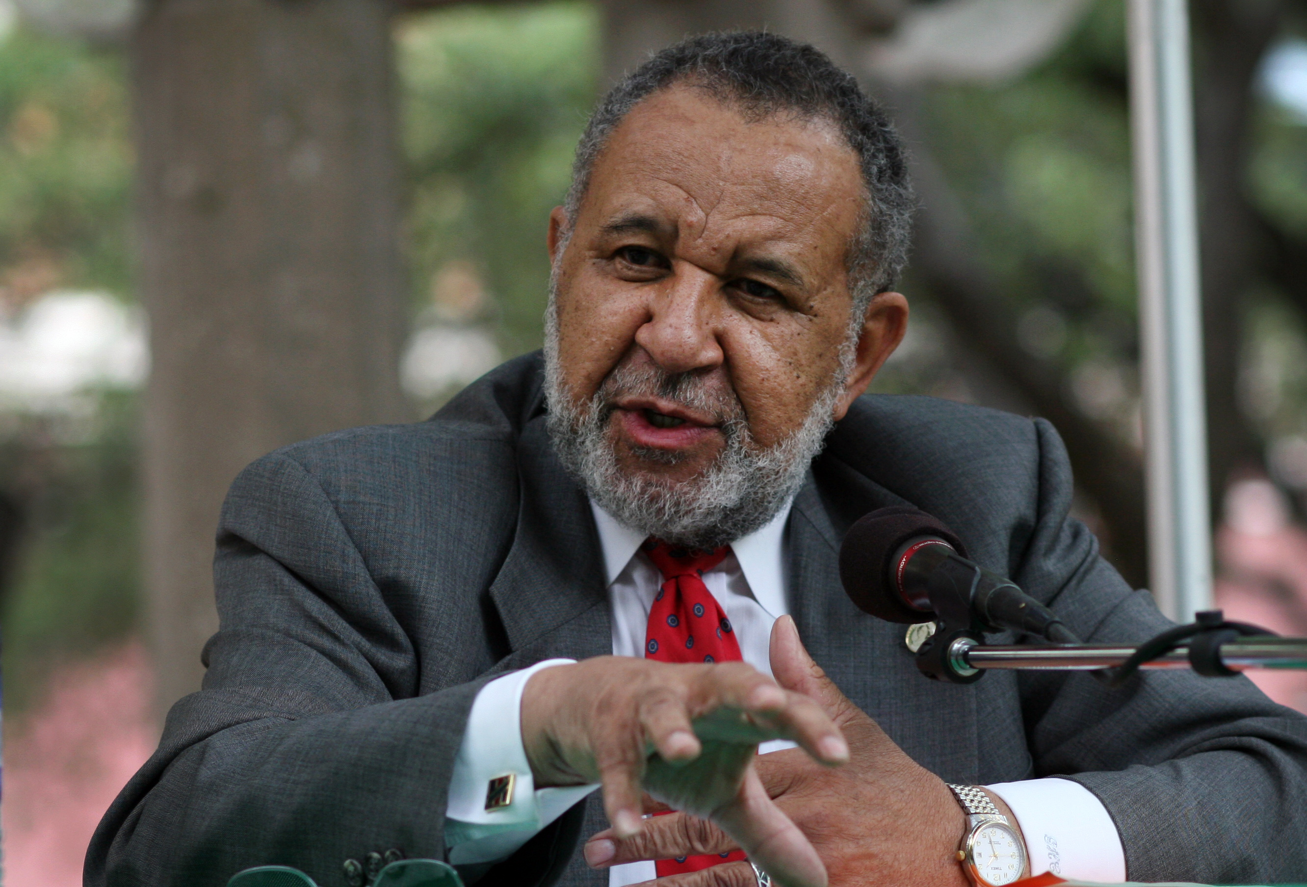 The Rev. Gil Caldwell marched with the Rev. Dr. Martin Luther King, Jr.