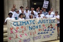nyc-climate-change-march-group One group of United Methodists participating in the People's Climate March on Sept. 21, 2014, in New York gather on the steps of the United Methodist Church of Saint Paul and Saint Andrew before heading south to join an interfaith gathering ahead of the march. 2014 file photo by Linda Bloom, UMNS