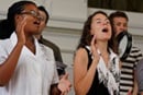 Special-Sundays-Youth A youth choir sings during a Special Sunday at First Grace United Methodist Church in New Orleans, Louisiana. Youth choir. Photo by Kathy L. Gilbert, United Methodist Communications.
