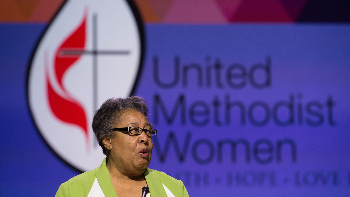 La diaconesse méthodiste unie Clara Ester est vice-présidente nationale des Femmes Méthodistes Unies. Photo d’archives de Mike DuBose, United Methodist Communications.