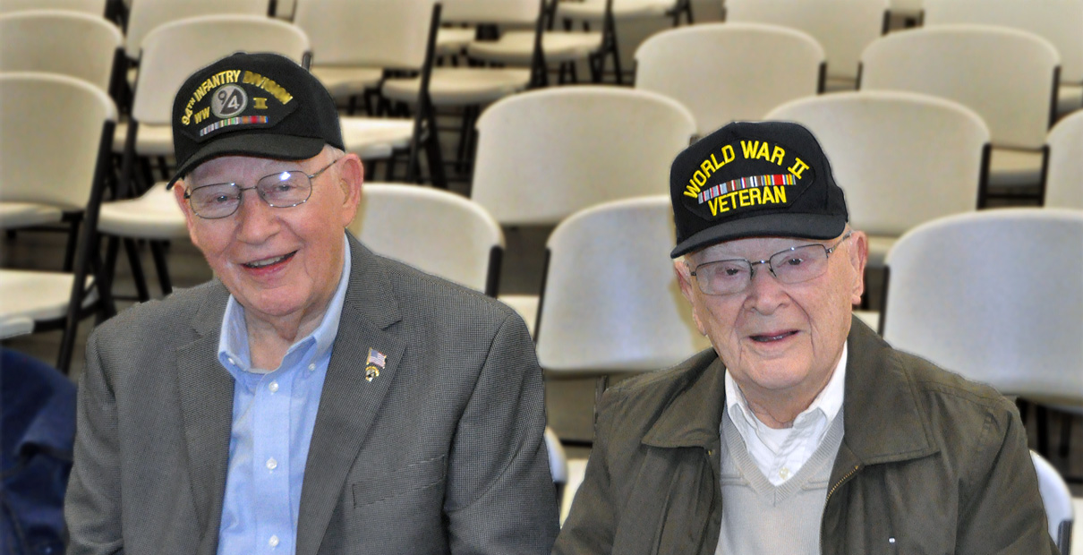 Veterans in our churches reach out to fellow service people. Photo courtesy First United Methodist Church, Crown Point, Indiana. 