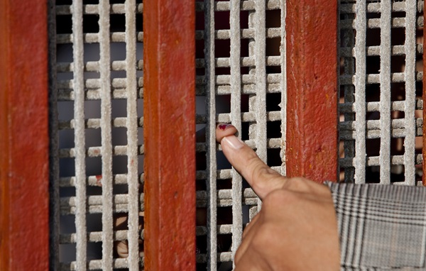 Immigration policy and practice under the Obama administration and now new challenges under Trump administration have been promoting response for years from concerned faith and secular communities. Tightly-spaced wire mesh prevents more than fingertip contact across the border between Tijuana, Mexico and the U.S in this 2012 file photo.