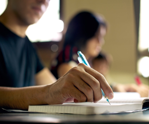 In classroom working