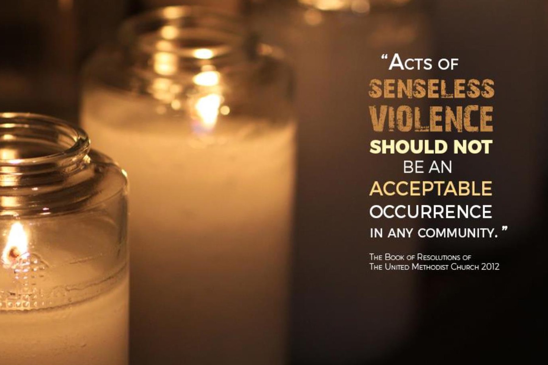 Ways United Methodists can take a stand against gun violence