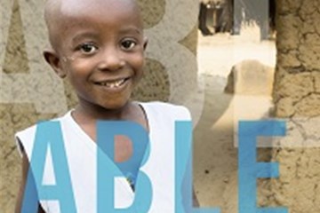 A child appears in cover art for Imagine No Malaria's 2016 celebration song called God is Able. Courtesy of United Methodist Communications.