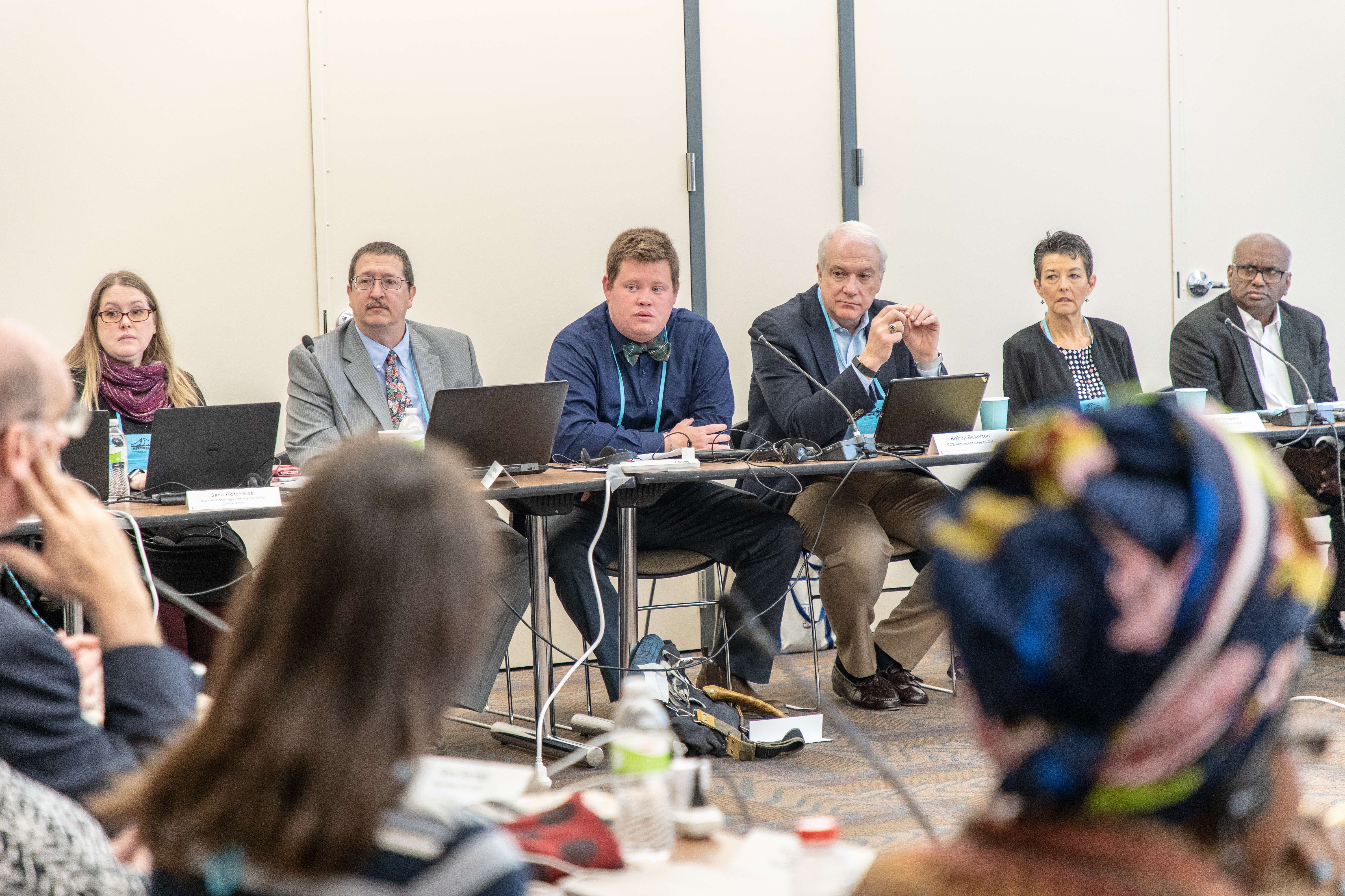 The Commission on the General Conference met in Des Moines, Iowa on May 10-11, 2018. Photo by Art McClanahan.