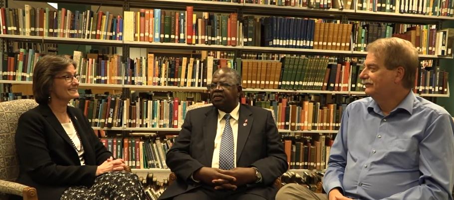 Commission on A Way Forward moderators: Bishops Sandra Steiner Ball, David Yemba and Ken Carter, share their reflections on the formation of the Commission and on their work as a moderator team walking together to serve the Commission on A Way Forward.