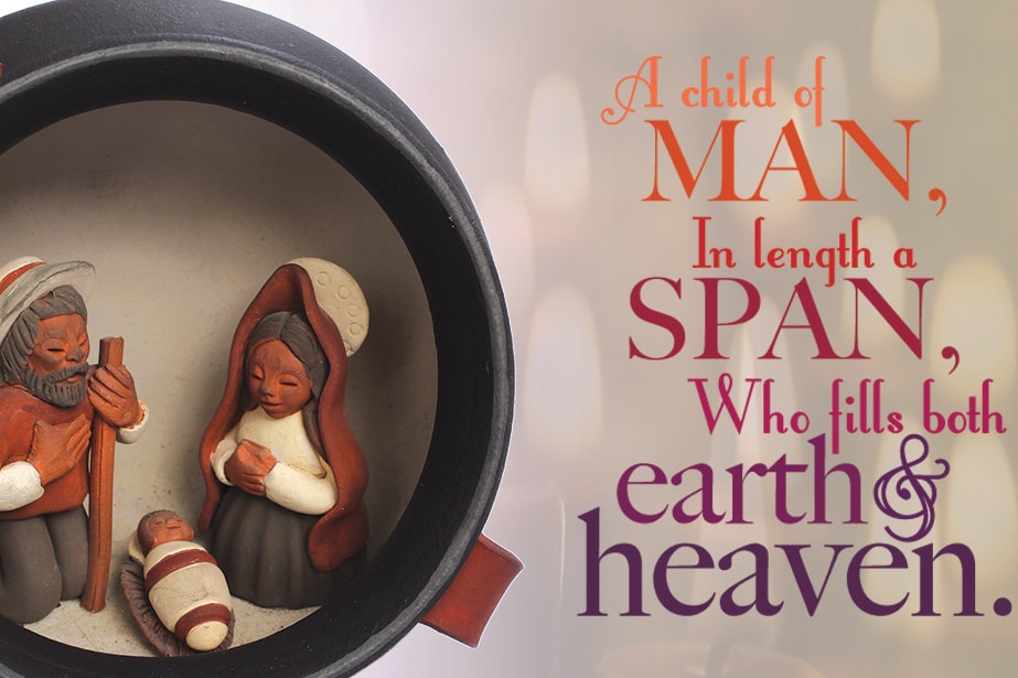In beautiful poetry, Charles Wesley describes how Jesus was fully God and fully human. Image by Kathryn Price, United Methodist Communications.