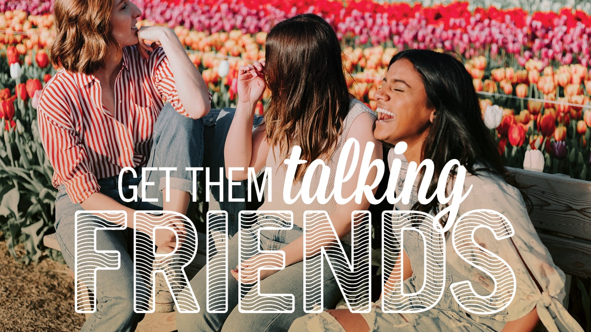 The Bible teaches us how friends strengthen us. Image by Sara Schork, United Methodist Communications.