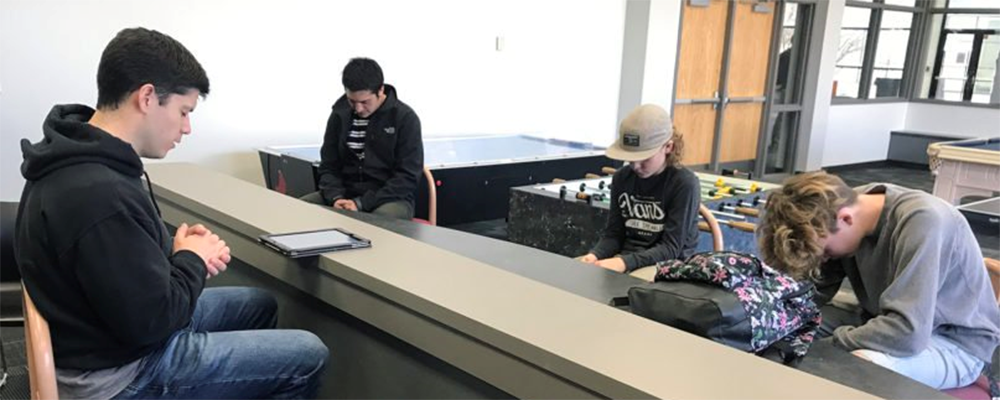 Every Sunday the Youth and Family Center gym of the First United Methodist Church in Tulsa, Okla., is converted into a skate park.