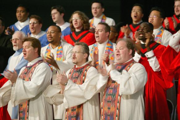 Worship ensembles and liturgists will play an important role in the worship experience of the 2020 General Conference. Photo by Mike DuBose, UMNS.