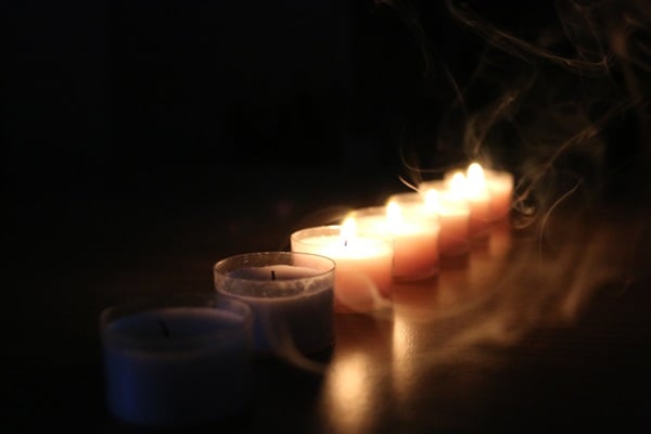 Tenebrae, an ancient Good Friday service, increases darkness by gradually extinguishing candles to symbolize the coming darkness of Jesus' death. Photo courtesy of Pixabay.