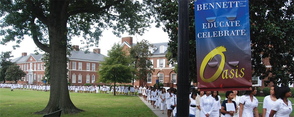 This photo, taken in 2010, shows Bennett College, a women-only school in Greensboro, N.C.