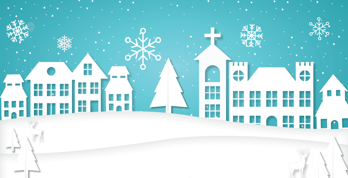 Downloadable Christmas illustrations for your home. Illustration by Troy Dossett