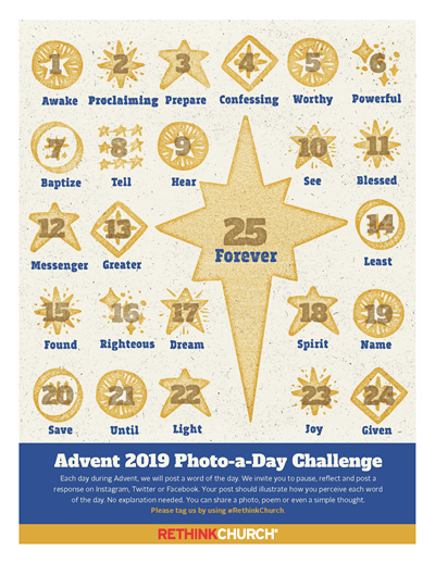 Rethink Church Advent Calendar 2019
