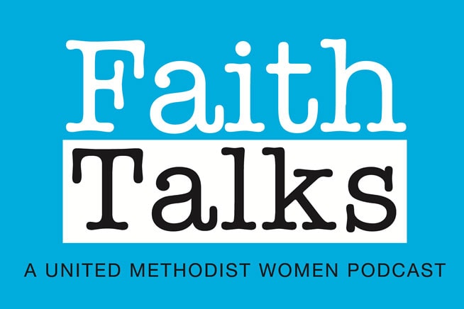 Monthly conversations with United Methodist Women, exploring themes and resources that empower us to put faith, hope and love into action. Logo by United Methodist Women. 