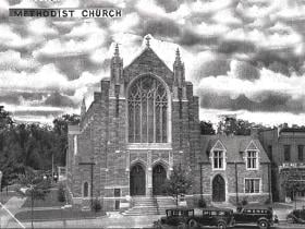 First United Methodist Church of Vineland, NJ, formerly Vineland Methodist Episcopal Church, is the birthplace of Welch's Grape Juice. Photo courtesy of Adrienne Possenti.