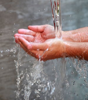 Water is important to our life both inside and outside of the church. Photo illustration by Kathleen Barry, United Methodist Communications.