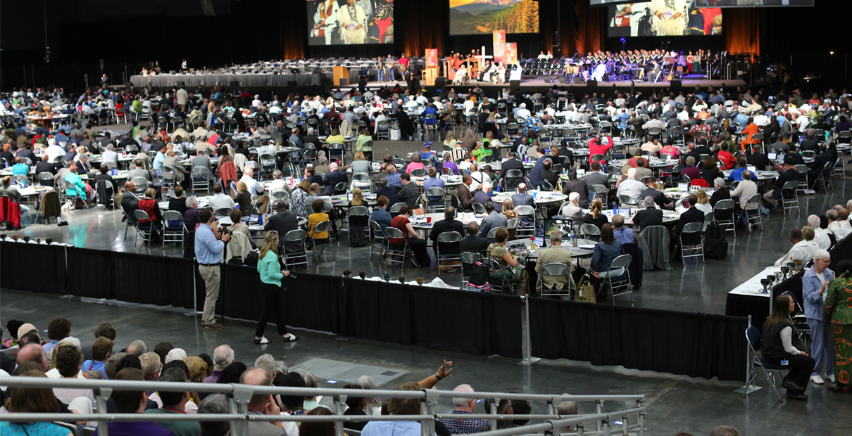 It can be easy for many of us to feel far removed from General Conference activities, but there are ways we can stay connected. Photo by Kathleen Barry, United Methodist Communications.