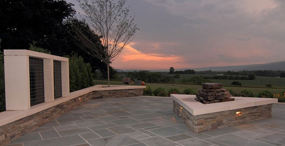 Dave Wallis helps his church maintain this Fountain and Memorial Wall at First United Methodist Church in Muncy, Pennsylvania. Photo courtesy of First United Methodist Church in Muncy, Pennsylvania.