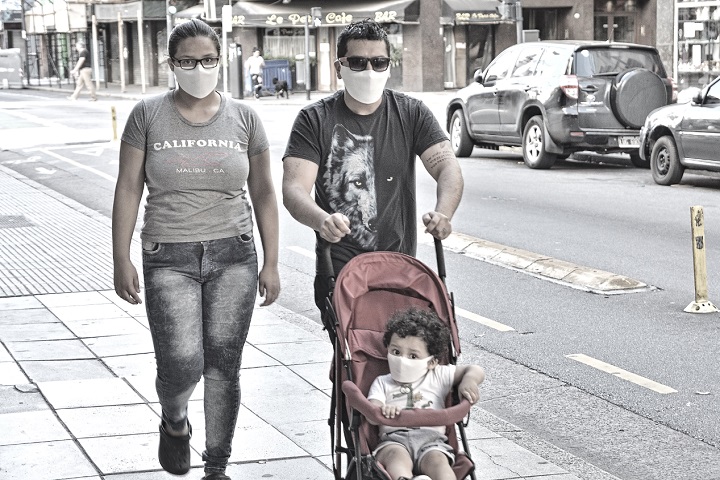 COVID 19 - Buenos Aires, Photo by Santiago Sito, shared via Flickr Creative Commons, 2020