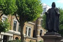 John Wesley, the founder of Methodism, had his heart strangely warmed. Photo by Joe Iovino, United Methodist Communications. John Wesley, the founder of Methodism, had his heart strangely warmed. Photo by Joe Iovino, United Methodist Communications.
