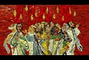 Esse mosaico no Pentecostes mostra o fogo como um elemento representativo do Espírito Santo. Foto: Holger Schué, cortesia do Pixabay.