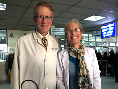 Dr. and Mrs. Mark Zimmerman,