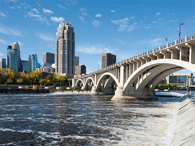 City of Minneapolis Bridge where 20201 General Conference will take place.