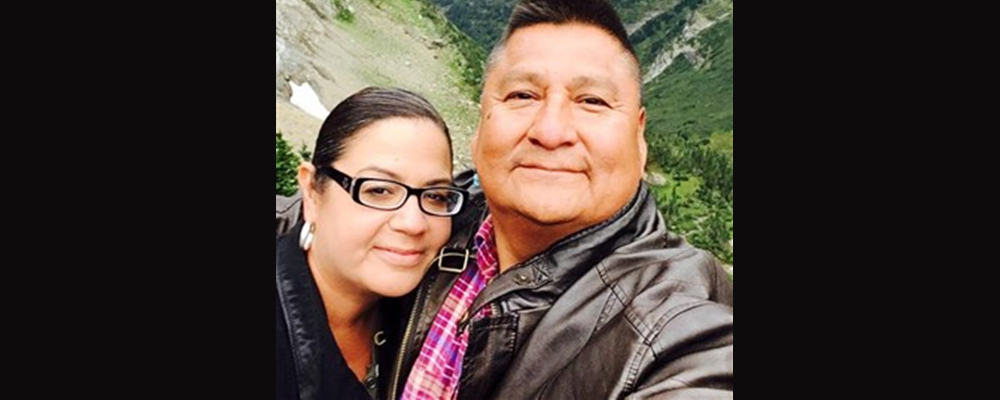 Pastor Calvin Hill and wife.