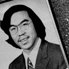 Vincent Chin, a 27-year-old Chinese American man from Detroit, who—after attending his bachelor party—was bludgeoned to death in 1982, by two white, unemployed autoworkers, a father and son, who blamed Asian companies like Toyota for the loss of their jobs. (Photo courtesy of the Associated Press)