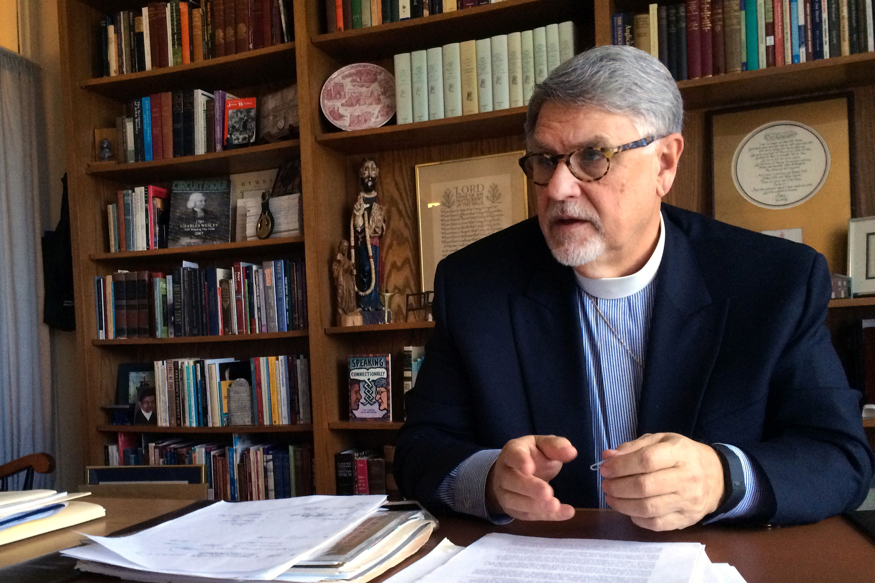 Alfred T. Day is the General Secretary of the General Commission on Archives & History. Photo by United Methodist Communications. 