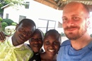 United Methodist missionary Eric Soard (r) is the founder of Wesley College in Mwanza, Tanzania. Photo courtesy Eric Soard.  United Methodist missionary Eric Soard (r) is the founder of Wesley College in Mwanza, Tanzania. Photo courtesy Eric Soard.