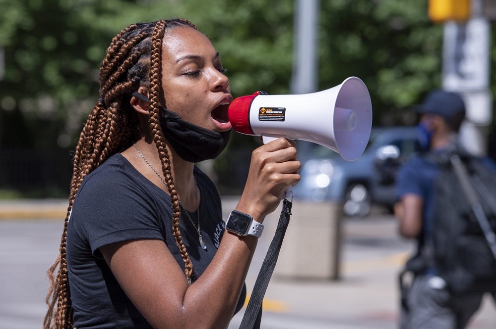 Taylor Hall, 19-year-old Indianapolis college student, believes her call is to use her voice for those who can't stand up for themselves. Photo courtesy of Taylor Hall.