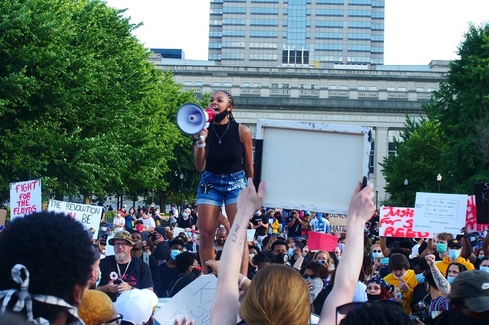 Taylor Hall, a 19-year-old Indianapolis college student, feels called to use her voice to speak out for those who can't stand up for themselves. Photo courtesy of Taylor Hall.