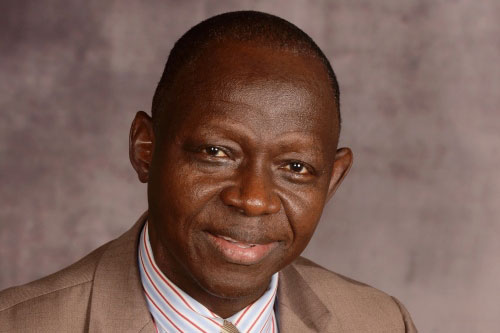 Bishop John Yambasu's official portrait courtesy of the Council of Bishops.