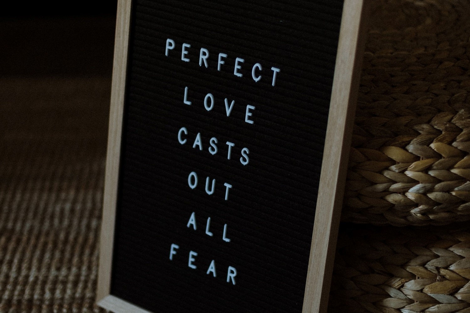 Regardless of what scares you,  1 John 4:18 details for us that those who are confident in God’s love have nothing to fear of God.  Photo credit: Priscilla Du Preez on Unsplash