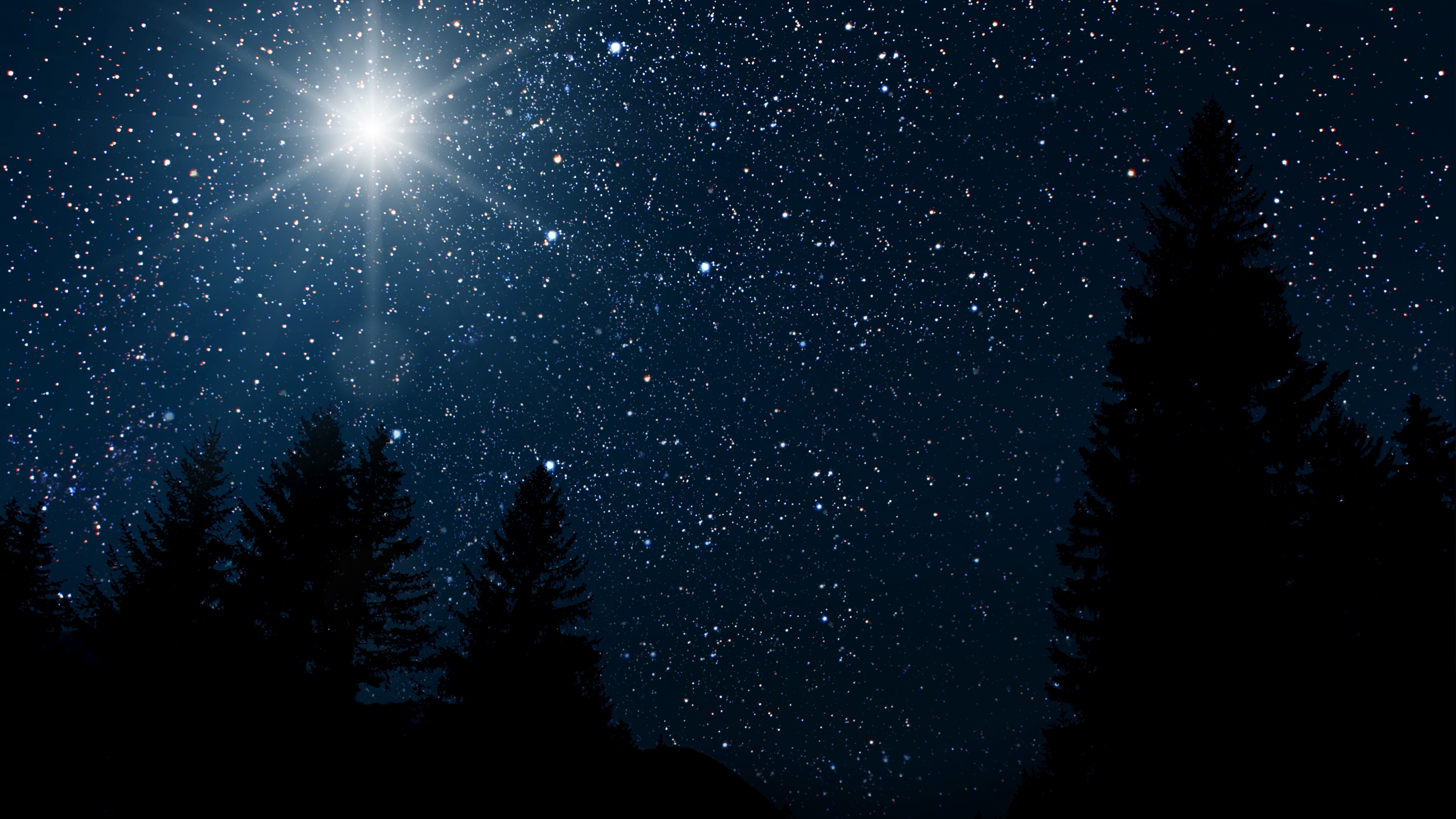 the light of the Christmas star