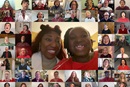 Screenshot of our virtual worldwide Christmas choir singing a Christmas medley. Screenshot of video by United Methodist Communications. Screenshot of our virtual worldwide Christmas choir singing a Christmas medley. Screenshot of video by United Methodist Communications.
