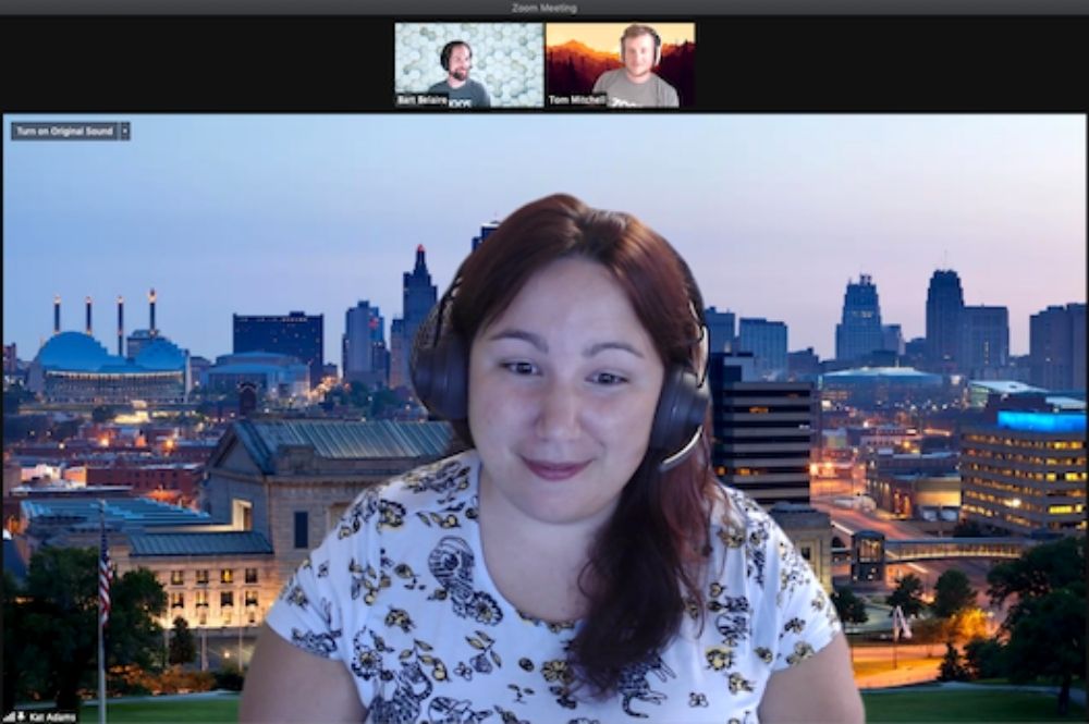 Learn best practices when dealing with Zoom fatigue. Screenshot from Virginia Conference of The United Methodist Church.