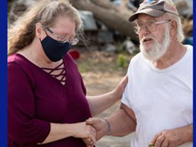 Disaster response in US. Photo by Mike DuBose, UM News.
