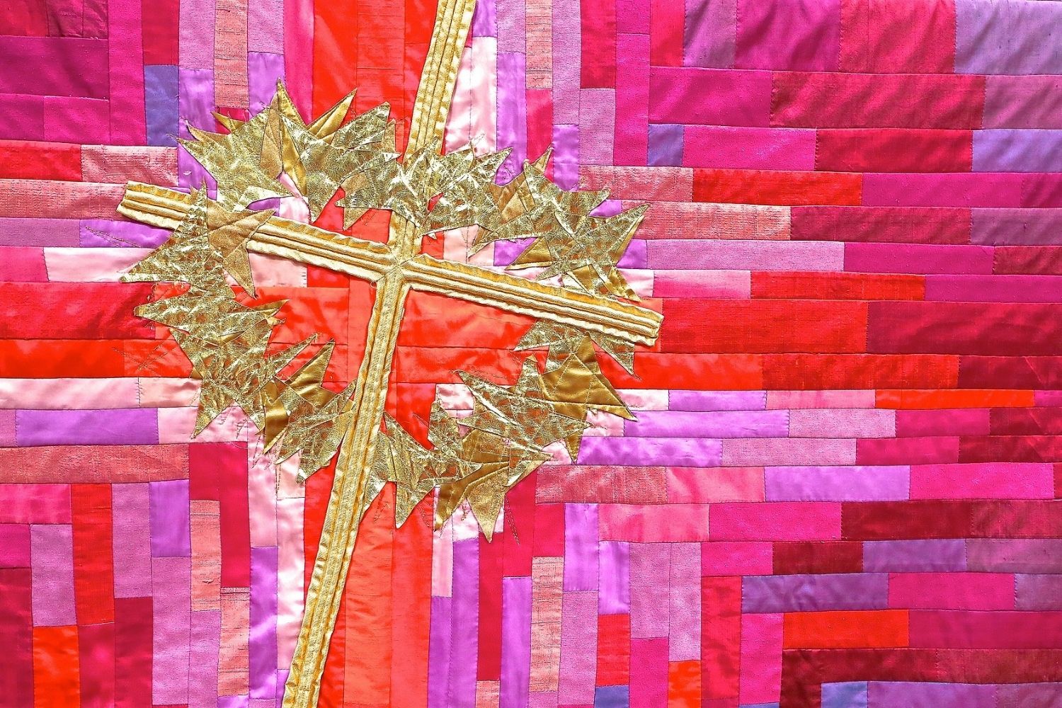 God’s gift of salvation makes us holy. It is our entry into joining with God. In other words, when we are saved it becomes evident in our actions now. Photo by Joe Center, Memorial Drive UMC, Houston, Texas