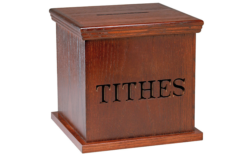 Collection box from Cokesbury.com