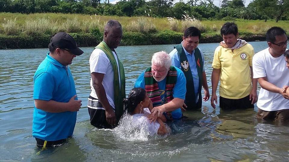 Baptism in the Philippines. Photo by the Rev. Joey Galinato