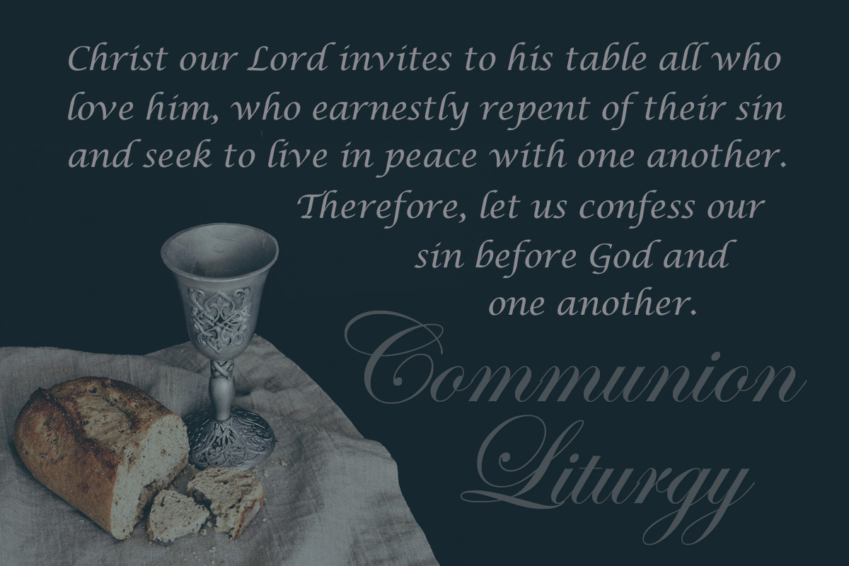 Why do we confess our SIN, not SINS, in communion? The United