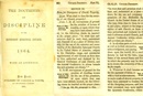 The trust clause declares United Methodist property and assets are held “in trust” for the benefit of the entire denomination. Excerpt from "The Doctrines and Disciplines of the Methodist Episcopal Church. 1864.," courtesy of the General Commission of Archives and History.
