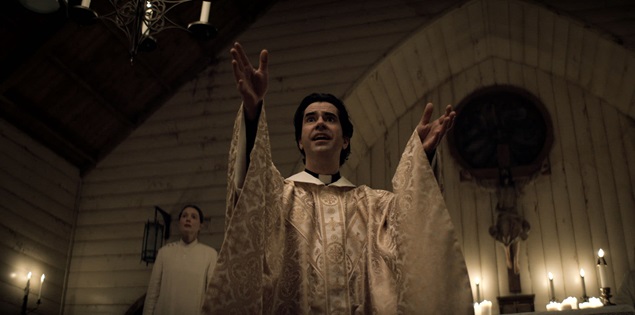 Father Pruitt in Netflix's Midnight Mass
