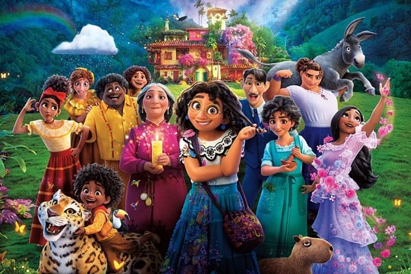 The Madrigal family from Disney's "Encanto"