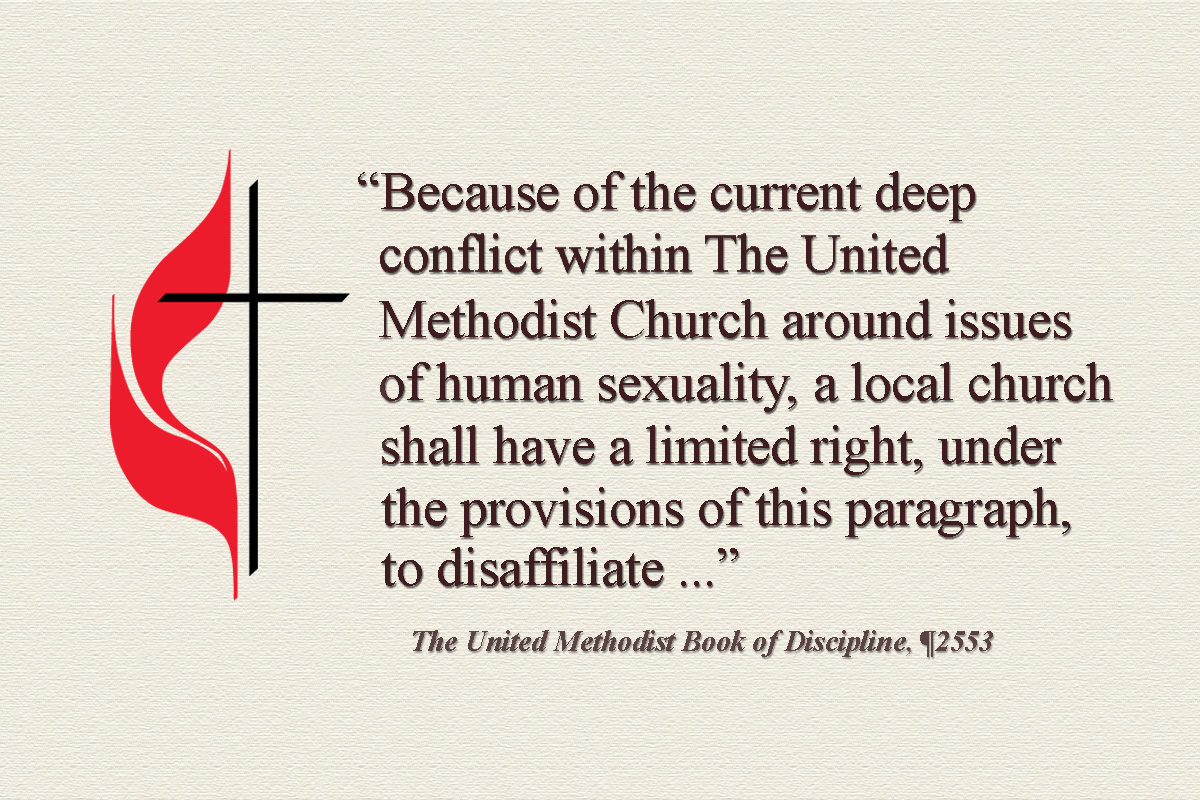 What should United Methodist congregations know about disaffiliation?