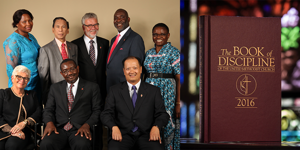 The Book of Discipline contains the rules that guide The United Methodist Church. The Judicial Council — the denomination’s top court — released new decisions from its fall 2021 docket. Photo by Mike DuBose, UM News. The Book of Discipline contains the rules that guide The United Methodist Church. The Judicial Council — the denomination’s top court — released new decisions from its fall 2021 docket. Photo by Mike DuBose, UM News.